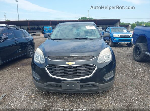 2GNALBEK7H1524772 2017 CHEVROLET EQUINOX Black ხელსაწყოთა პანელის ხედი