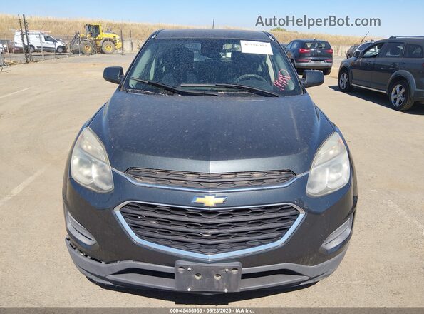2GNALBEK7H1524934 2017 CHEVROLET EQUINOX Gray Instrument cluster view
