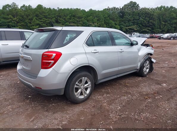 2GNALBEK7H1549669 2017 CHEVROLET EQUINOX Silver უკანა მარჯვენა