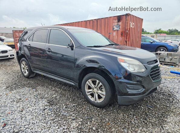 2GNALBEK7H1577813 2017 CHEVROLET EQUINOX Черный Передняя правая четверть