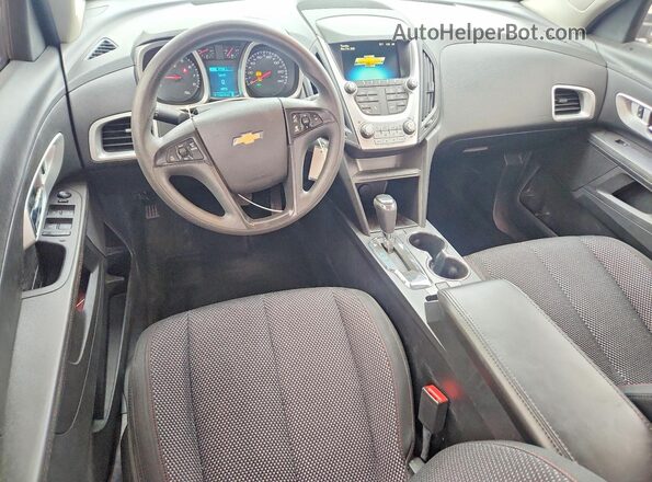 2GNALBEK7H1577813 2017 CHEVROLET EQUINOX Черный Вид панели приборов