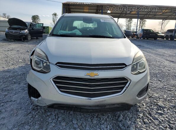 2GNALBEK8G1144452 2016 CHEVROLET EQUINOX Silver Front view