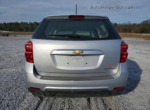 2GNALBEK8G1144452 2016 CHEVROLET EQUINOX Silver Rear view