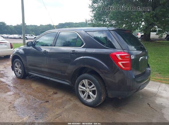 2GNALBEK8G6209898 2016 CHEVROLET EQUINOX Black Հետևի ձախ