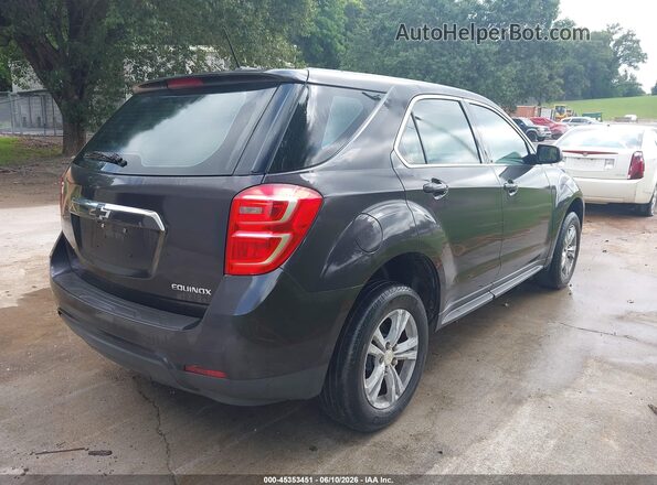 2GNALBEK8G6209898 2016 CHEVROLET EQUINOX Black Հետևի աջ