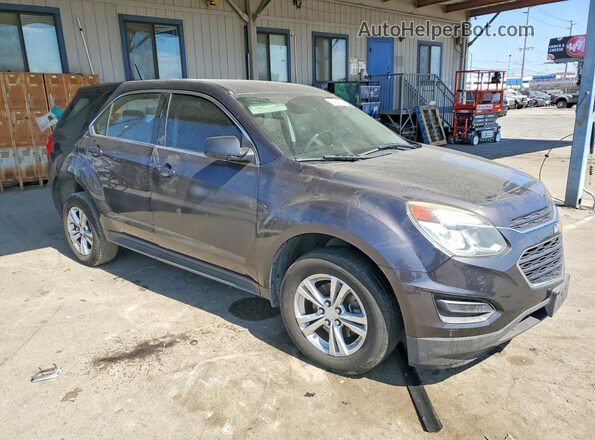 2GNALBEK8G6307412 2016 CHEVROLET EQUINOX Gray Առջևի աջ