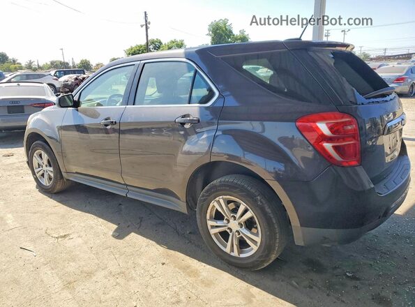 2GNALBEK8G6307412 2016 CHEVROLET EQUINOX Gray Հետևի ձախ