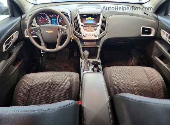 2GNALBEK8H1521010 2017 CHEVROLET EQUINOX Синий Вид панели приборов