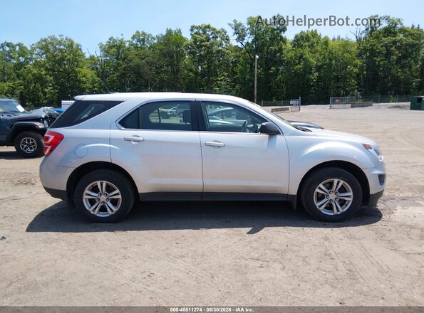 2GNALBEK8H1606672 2017 CHEVROLET EQUINOX Silver Вид задньої частини салону