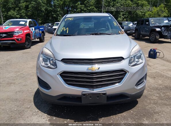 2GNALBEK8H1606672 2017 CHEVROLET EQUINOX Silver Вид щитка приладів