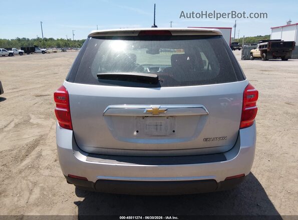 2GNALBEK8H1606672 2017 CHEVROLET EQUINOX Silver 