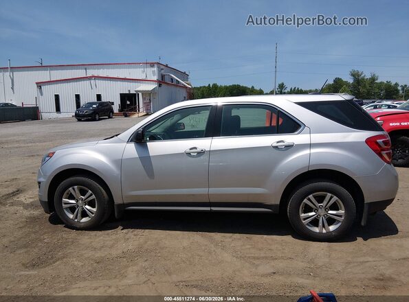 2GNALBEK8H1606672 2017 CHEVROLET EQUINOX Silver Панорамний вид салону 360°
