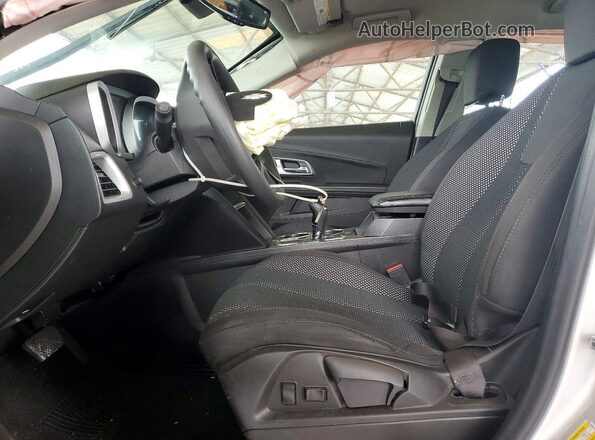 2GNALBEK8H1610835 2017 CHEVROLET EQUINOX Silver წინა სალონის ხედი