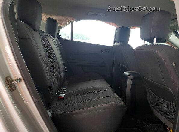 2GNALBEK8H1610835 2017 CHEVROLET EQUINOX Silver უკანა სავარძლების ხედი