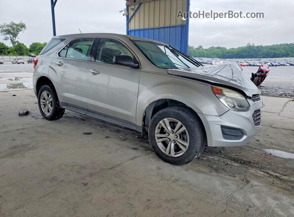 2GNALBEK8H1610835 2017 CHEVROLET EQUINOX Silver წინა მარჯვენა