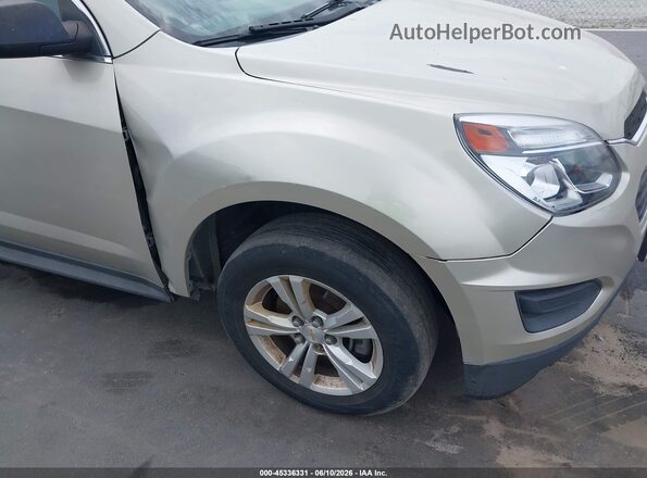 2GNALBEK9G1101352 2016 CHEVROLET EQUINOX Beige Դիմացի տեսք