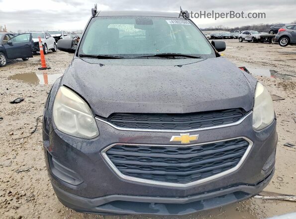 2GNALBEK9G6232011 2016 CHEVROLET EQUINOX Black 