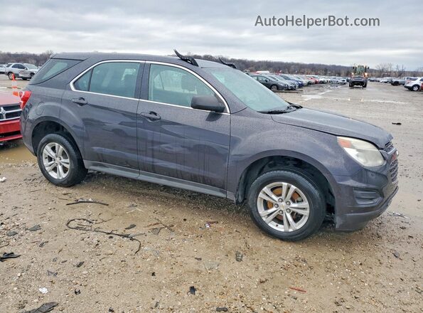 2GNALBEK9G6232011 2016 CHEVROLET EQUINOX Black 
