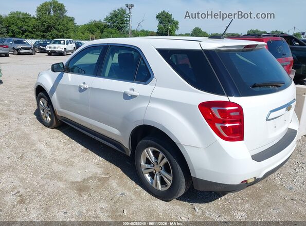 2GNALBEKXG6319271 2016 CHEVROLET EQUINOX White Tył lewy