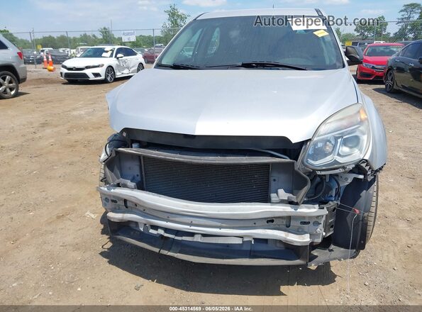2GNALBEKXH1589406 2017 CHEVROLET EQUINOX Silver წინა ხედი