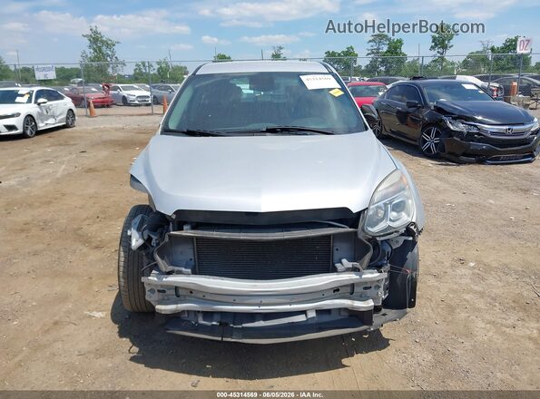 2GNALBEKXH1589406 2017 CHEVROLET EQUINOX Silver უკანა სალონის ხედი
