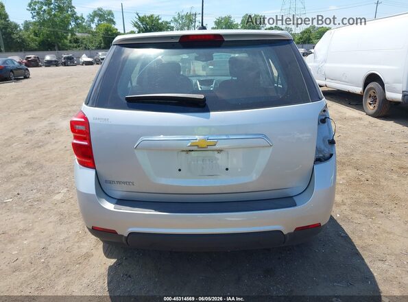 2GNALBEKXH1589406 2017 CHEVROLET EQUINOX Silver 