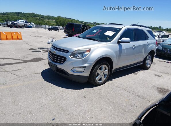 2GNALCEK0G1121849 2016 CHEVROLET EQUINOX Серебряный Передняя левая четверть