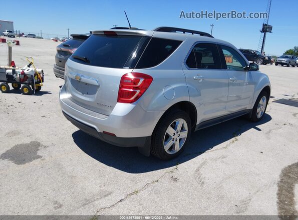 2GNALCEK0G1121849 2016 CHEVROLET EQUINOX Серебряный Задняя правая четверть