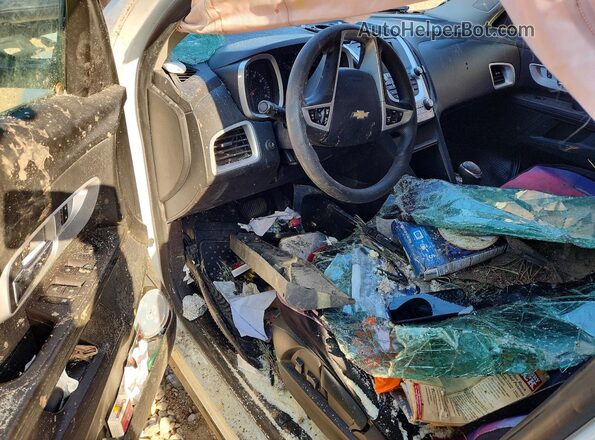 2GNALCEK0G1126257 2016 CHEVROLET EQUINOX White Dashboard view
