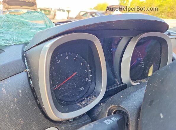 2GNALCEK0G1126257 2016 CHEVROLET EQUINOX White Instrument cluster view