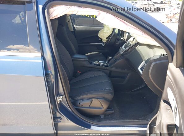 2GNALCEK0G6126777 2016 CHEVROLET EQUINOX Blue Вид салону спереду