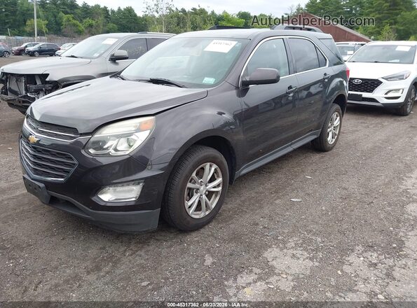 2GNALCEK0G6185389 2016 CHEVROLET EQUINOX Black Vista tres cuartos delantera izquierda