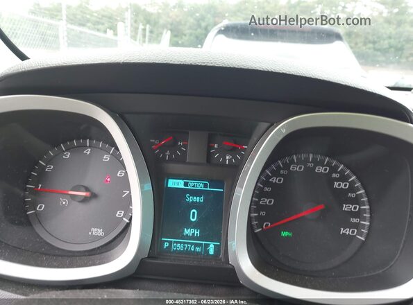 2GNALCEK0G6185389 2016 CHEVROLET EQUINOX Black Vista de los asientos traseros
