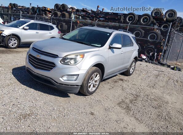 2GNALCEK0G6342113 2016 CHEVROLET EQUINOX Silver Передня ліва чверть