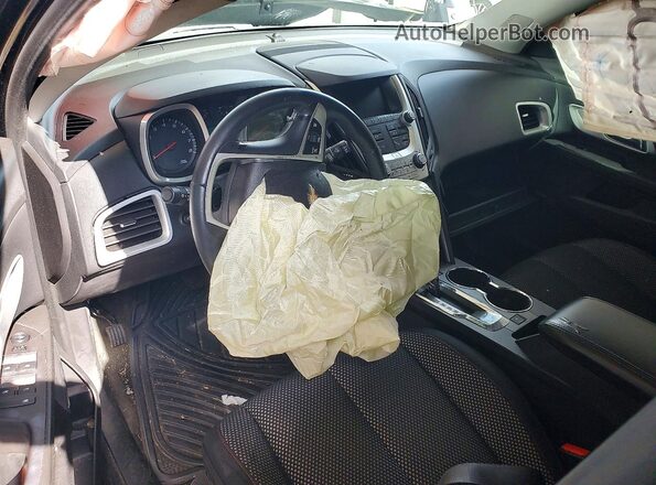 2GNALCEK0H1571728 2017 CHEVROLET EQUINOX Black Առջևի վահանակի տեսք