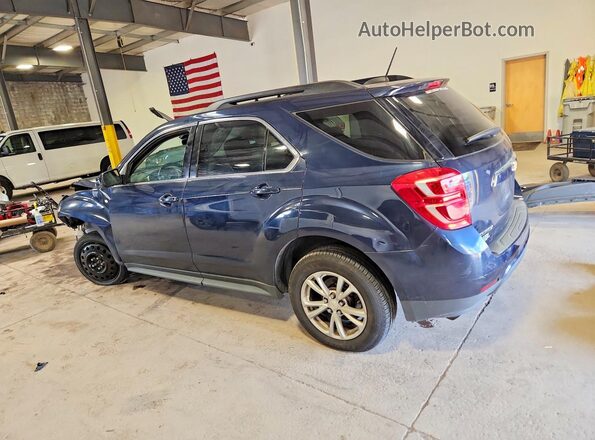2GNALCEK0H1575701 2017 CHEVROLET EQUINOX Blue Rear left