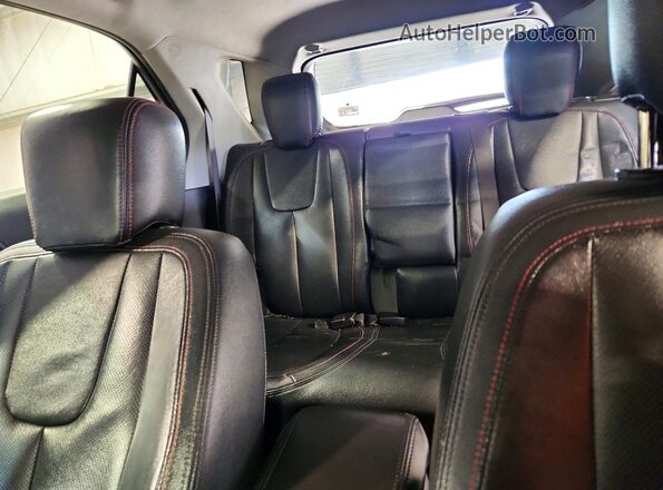 2GNALCEK0H1575701 2017 CHEVROLET EQUINOX Blue Rear seats view