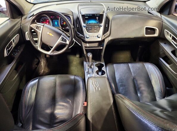 2GNALCEK0H1575701 2017 CHEVROLET EQUINOX Blue Dashboard view