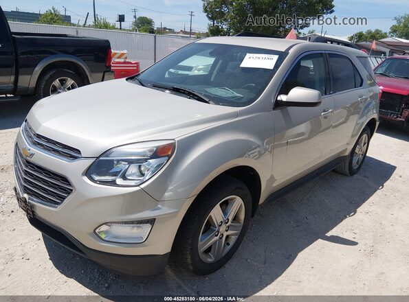2GNALCEK1G1127403 2016 CHEVROLET EQUINOX Beige წინა მარცხენა ხედი სამი მეოთხედიდან