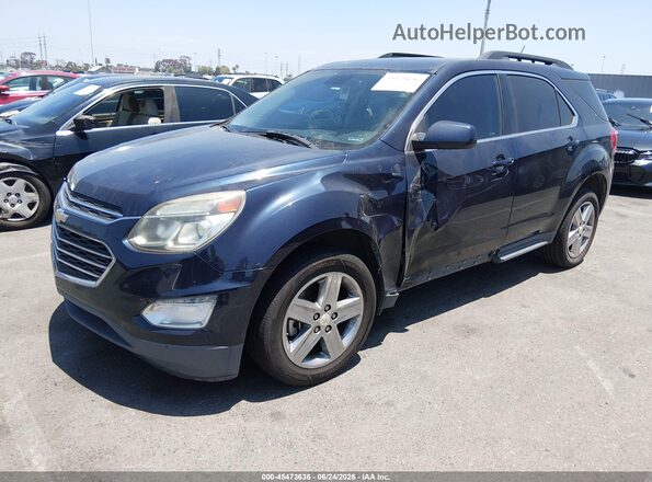 2GNALCEK1G1133637 2016 CHEVROLET EQUINOX Blue Vista tres cuartos delantera izquierda