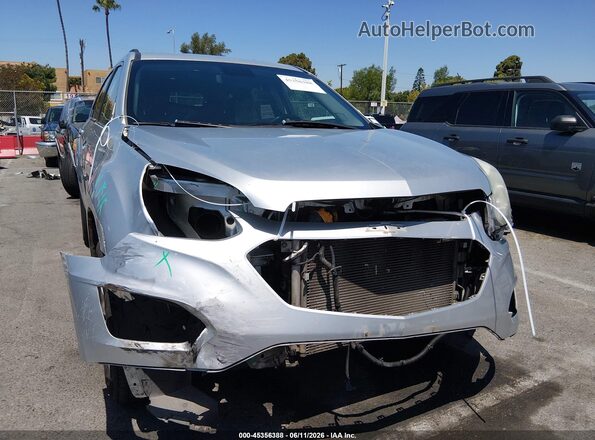 2GNALCEK1G1182482 2016 CHEVROLET EQUINOX Silver Դիմացի տեսք