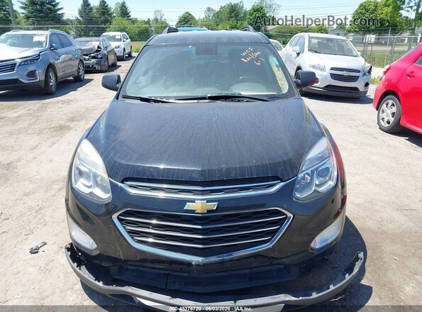 2GNALCEK1H1587064 2017 CHEVROLET EQUINOX Black ხელსაწყოთა პანელის ხედი
