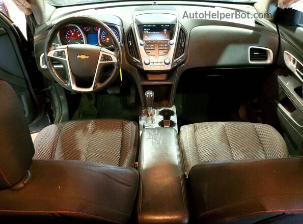 2GNALCEK1H1594886 2017 CHEVROLET EQUINOX Gray Widok deski rozdzielczej