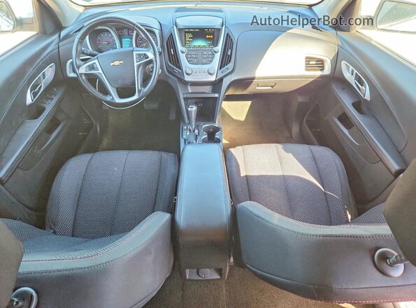 2GNALCEK1H6158400 2017 CHEVROLET EQUINOX White წინა პანელის ხედი