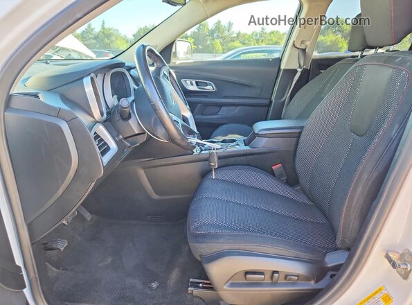 2GNALCEK1H6158400 2017 CHEVROLET EQUINOX White წინა სალონის ხედი