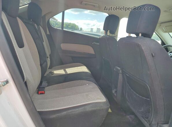 2GNALCEK1H6178517 2017 CHEVROLET EQUINOX White უკანა სავარძლების ხედი
