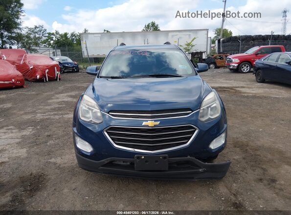 2GNALCEK1H6196290 2017 CHEVROLET EQUINOX Dark Blue ხელსაწყოთა პანელის ხედი