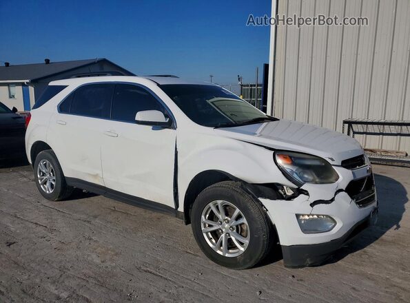 2GNALCEK1H6222421 2017 CHEVROLET EQUINOX White Передня права чверть