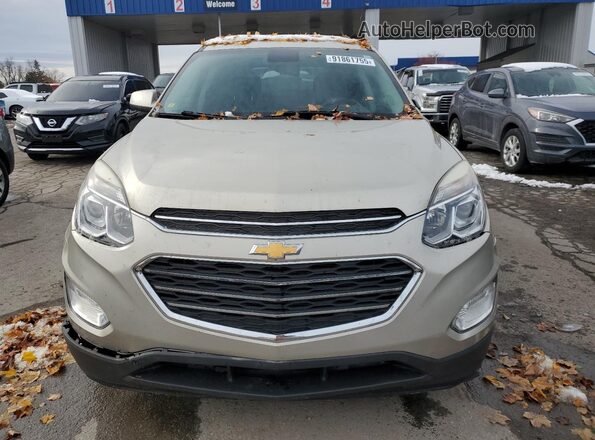 2GNALCEK2G1144923 2016 CHEVROLET EQUINOX Tan წინა ხედი