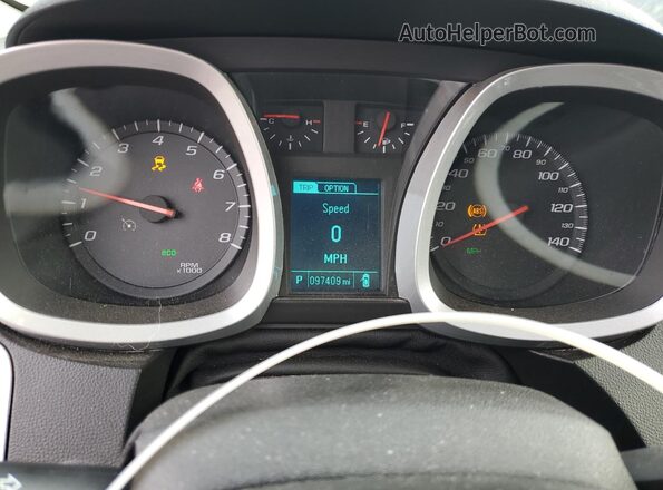 2GNALCEK2G1144923 2016 CHEVROLET EQUINOX Tan ხელსაწყოთა პანელის ხედი
